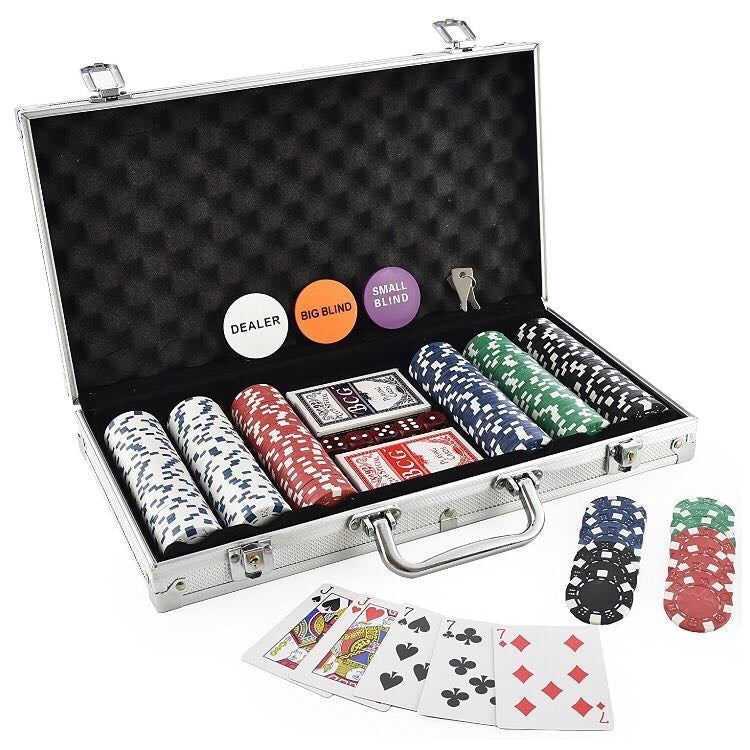 Professional Casino-Grade 300 Poker Chip Set