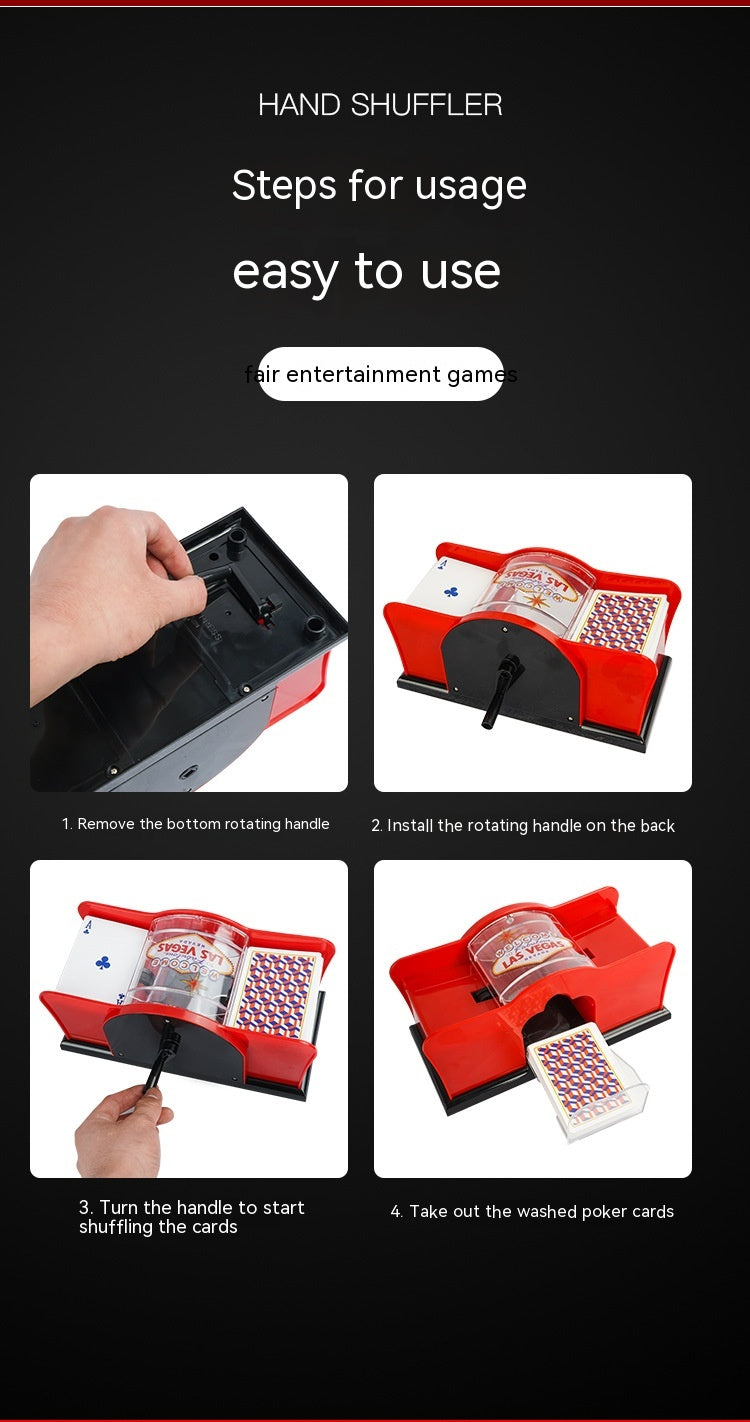 Manual Card Shuffler (Black) | Passionade