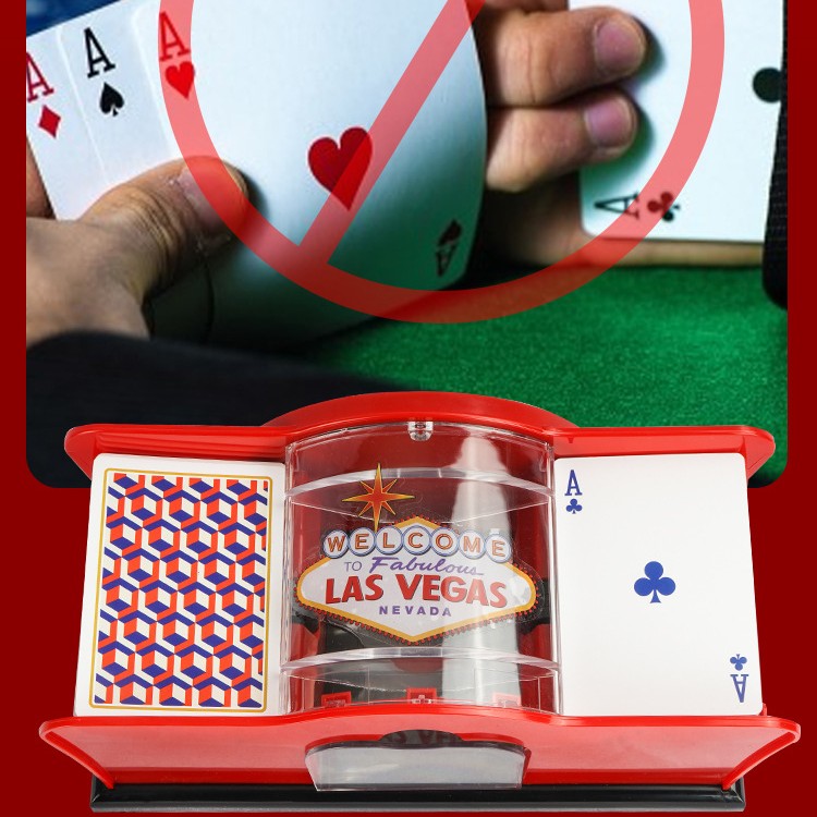 Manual Card Shuffler (Black) | Passionade