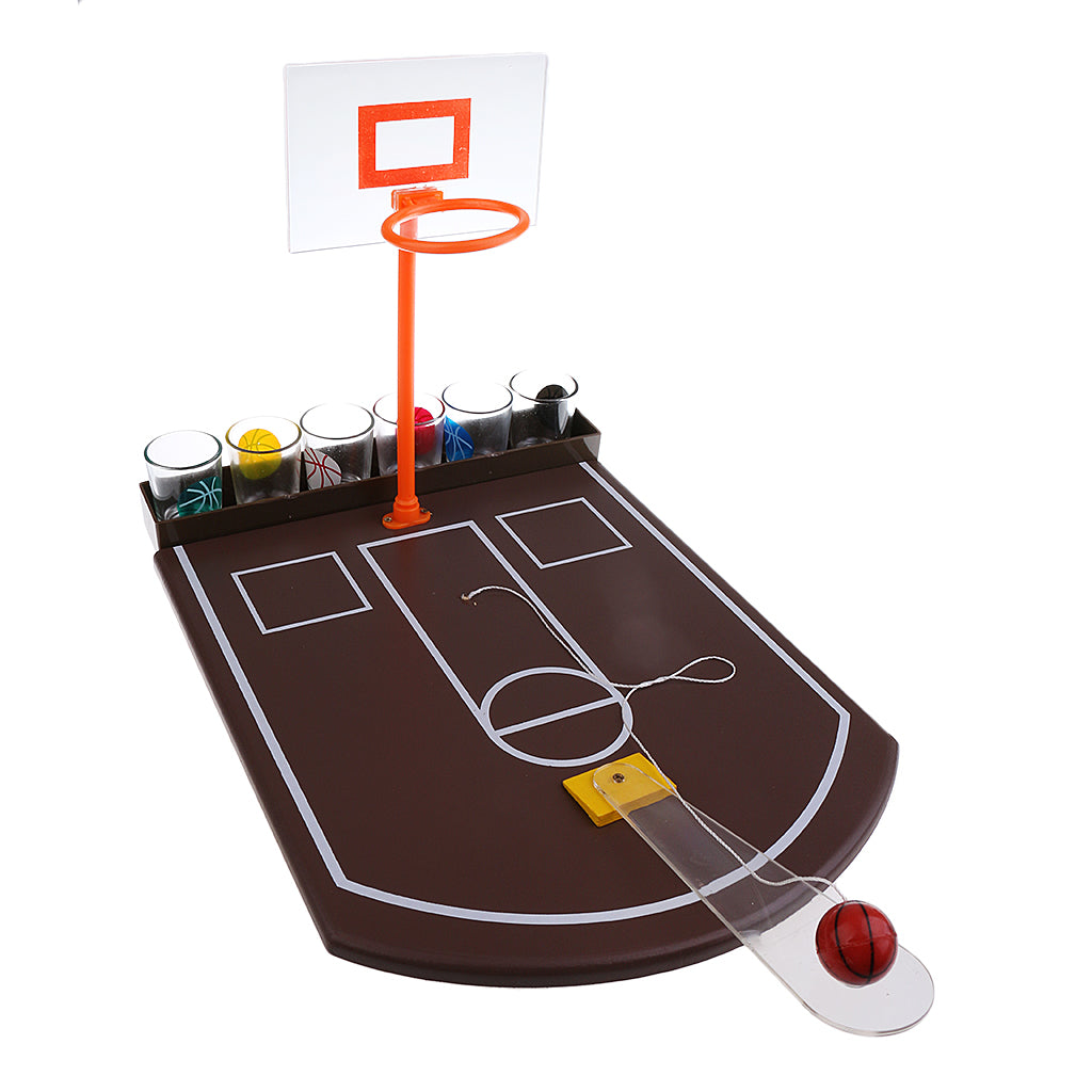 Mini Basketball Shot Glass Set