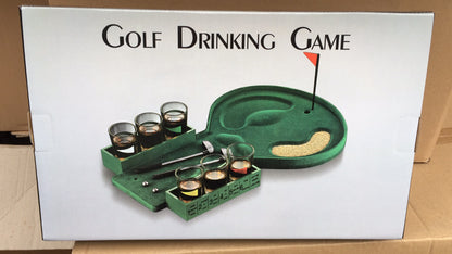 Mini Golf Drinking Set (with 6 Shot Glasses) | Passsionade