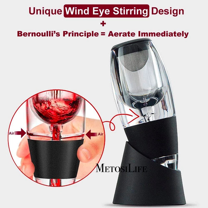 Fast Aerator for Wine & Spirits