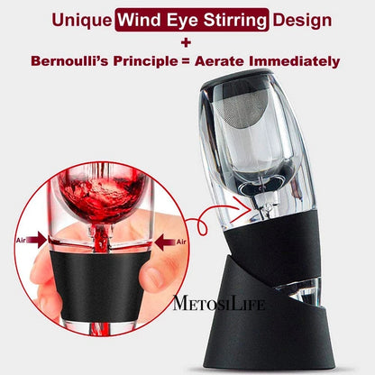Fast Aerator for Wine & Spirits