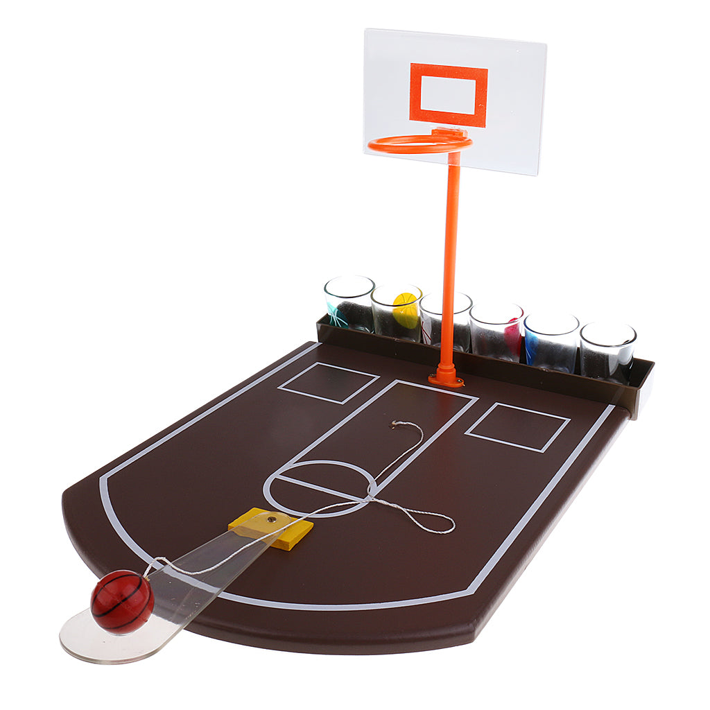 Mini Basketball Shot Glass Set