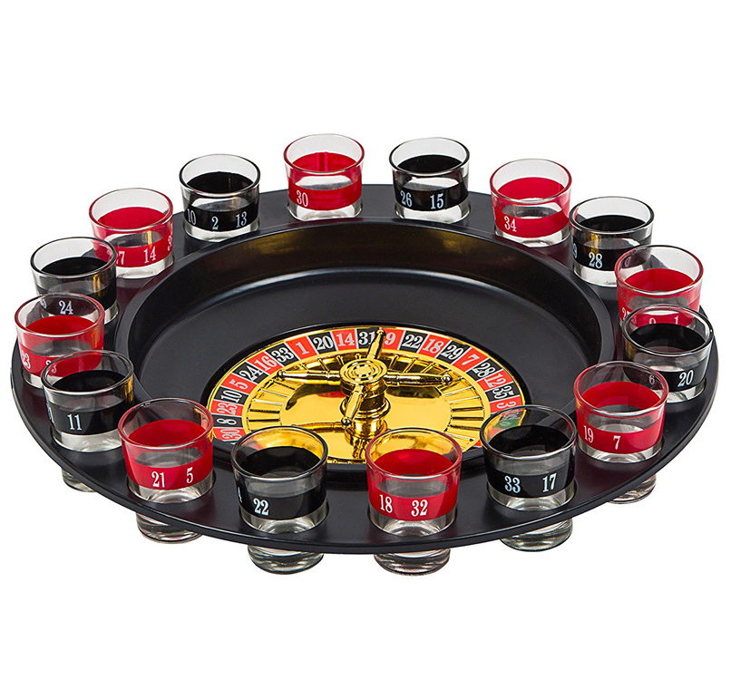 Casino Russian Roulette Shot Glass Set | Passsionade