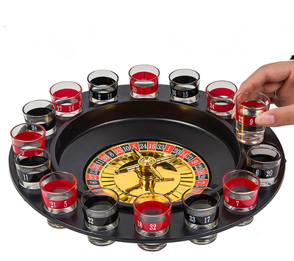 Casino Russian Roulette Shot Glass Set | Passsionade