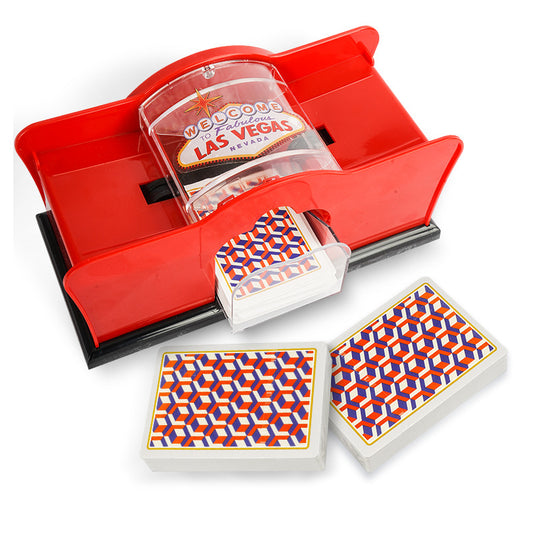 Manual Card Shuffler (Red) | Passionade