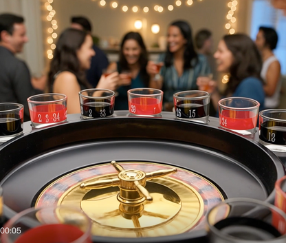 Casino Russian Roulette Shot Glass Set | Passsionade