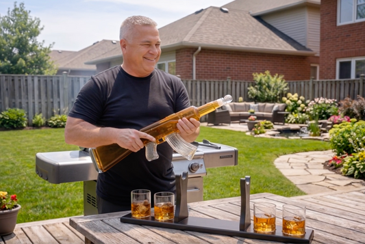 AK47 Rifle Decanter Set