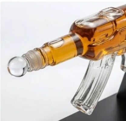 AK47 Rifle Decanter Set