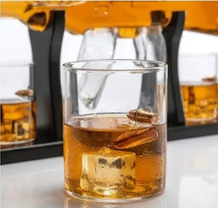 AK47 Rifle Decanter Set