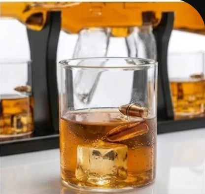 AK47 Rifle Decanter Set
